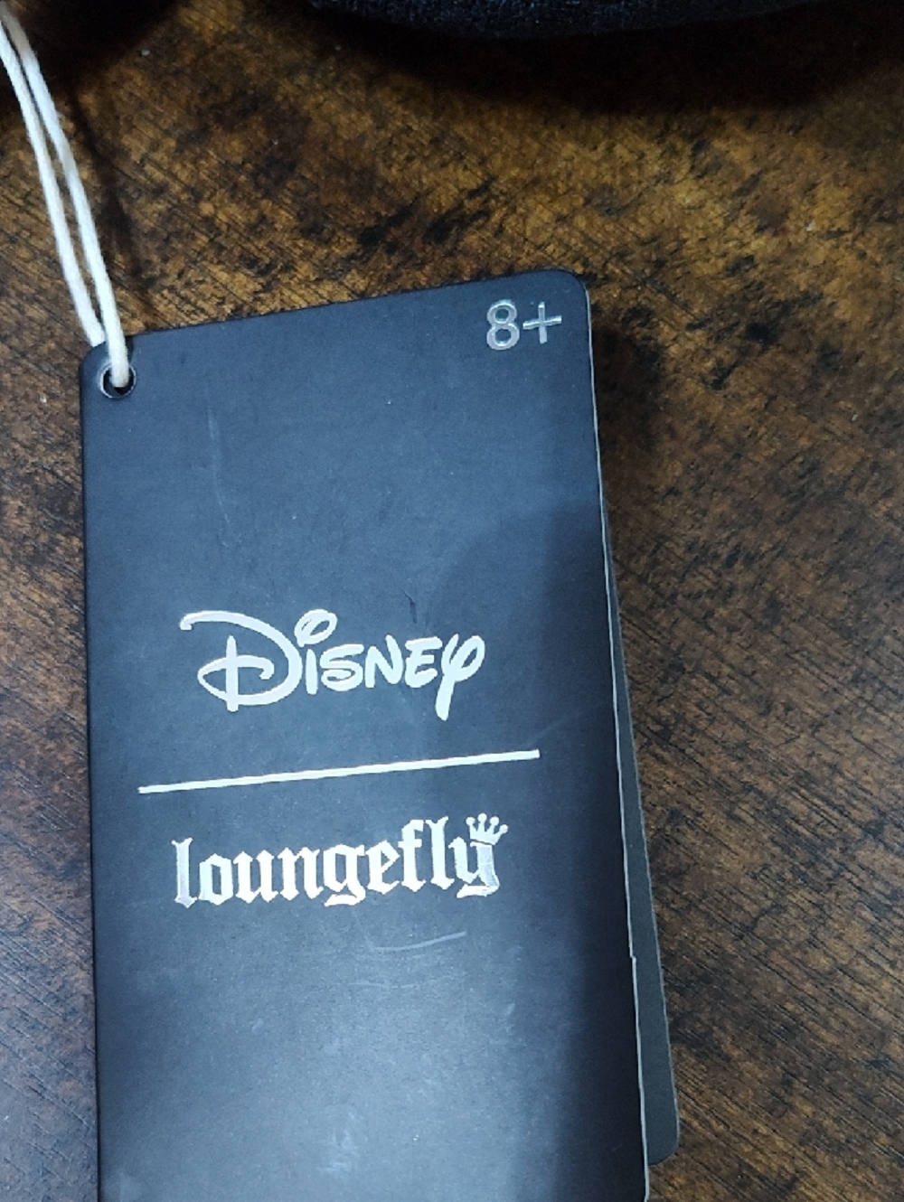 Disney Black Mini Backpack with Embossed Mickey Pattern - Picture 2 of 6